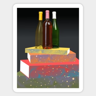 Bottles and Books Sticker